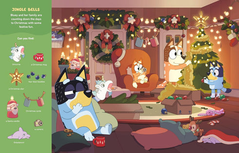 WHERE'S BLUEY? A CHRISTMAS: SEARCH-AND-FIND BOOK - PENGUIN YOUNG READERS