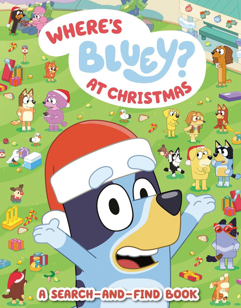 WHERE'S BLUEY? A CHRISTMAS: SEARCH-AND-FIND BOOK - PENGUIN YOUNG READERS