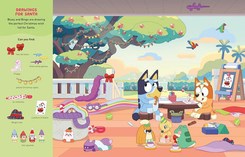 WHERE'S BLUEY? A CHRISTMAS: SEARCH-AND-FIND BOOK - PENGUIN YOUNG READERS