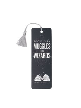 BOOKS TURN MUGGLES INTO WIZARDSE BOOKMARK - OUT OF PRINT