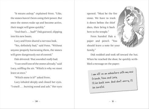 LLAMA QUEST #1: DANGER IN THE DRAGON'S DEN - REYES. MEGAN; DAVAULT. KAY