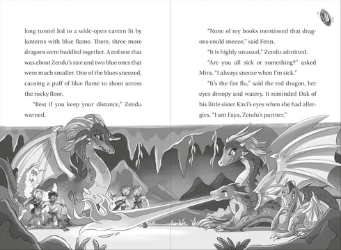 LLAMA QUEST #1: DANGER IN THE DRAGON'S DEN - REYES. MEGAN; DAVAULT. KAY