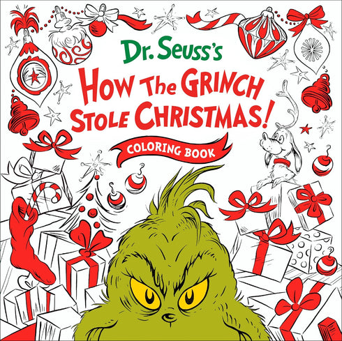 HOW THE GRINCH STOLE CHRISTMAS! COLORING BOOK - RANDOM HOUSE