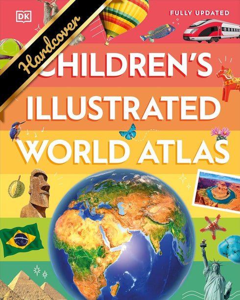 CHILDREN'S ILLUSTRATED WORLD ATLAS - DK