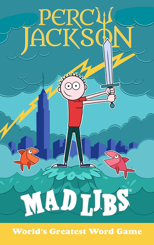 PERCY JACKSON MAD LIBS - OLSEN. LEIGH