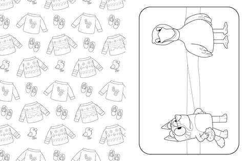 BLUEY: AT THE BEACH: A COLORING BOOK - PENGUIN YOUNG READERS