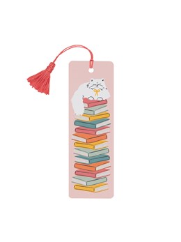 CAT STACK BOOKMARK - OUT OF PRINT