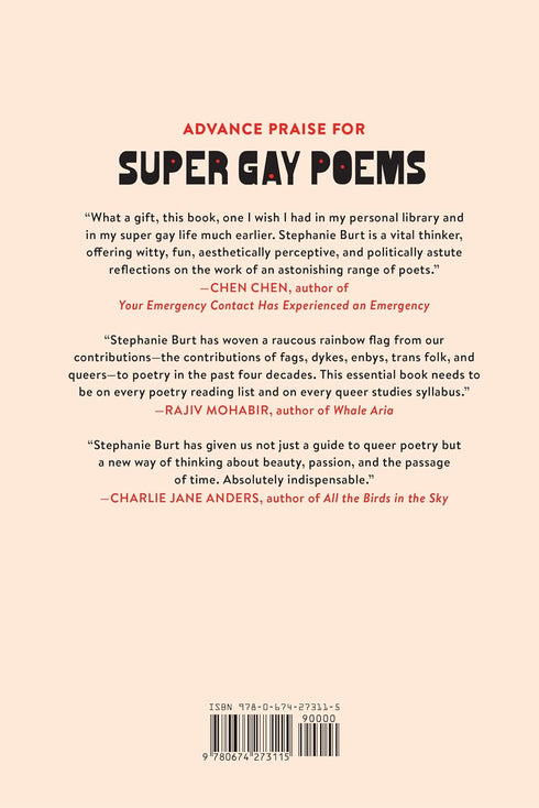 SUPER GAY POEMS: LGBTQIA+ POETRY AFTER STONEWALL - BURT. STEPHANIE