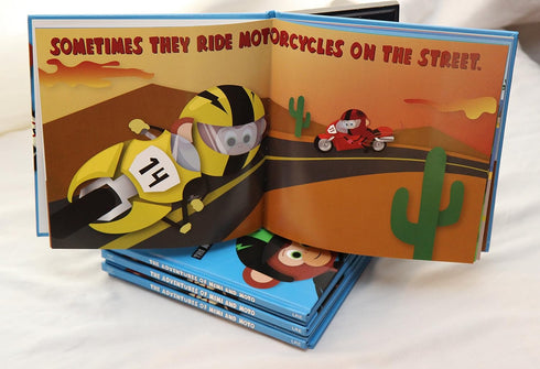 ADVENTURES OF MIMI AND MOTO - AUGUSTYN. MARK CHILDRENS PICTURE