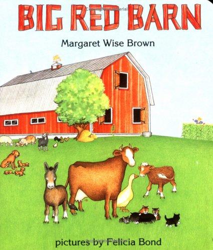 BIG RED BARN - BROWN. MARGARET WISE BOARD BOOK