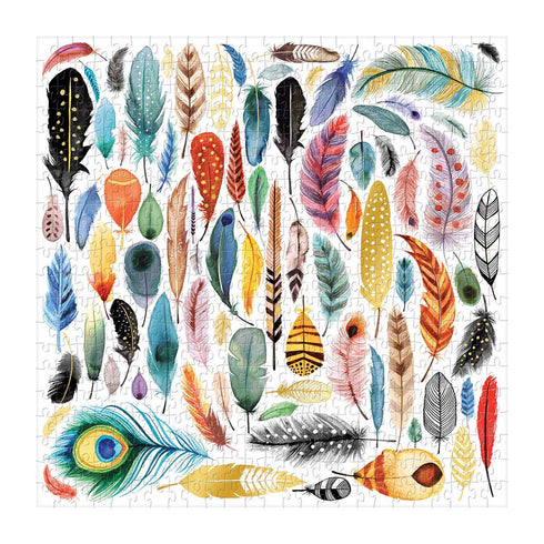 FEATHERS 500 PIECE FOIL PUZZLE - GALISON