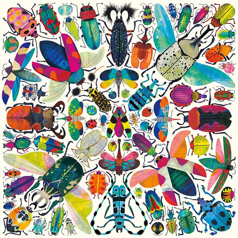 KALEIDO BEETLES 500 PIECE FAMILY JIGSAW PUZZLE - MUDPUPPY