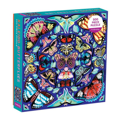 FAMILY KALEIDO BUTTERFLIES 500 PIECE PUZZLE - DURLEY. NATASHA
