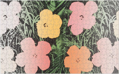 ANDY WARHOL FLOWERS 300 PIECE LENTICULAR PUZZLE - WARHOL. ANDY