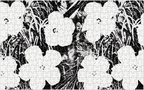 ANDY WARHOL FLOWERS 300 PIECE LENTICULAR PUZZLE - WARHOL. ANDY