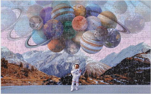 SPACE-BOUND 300 PIECE LENTICULAR PUZZLE - CANTU. KAREN