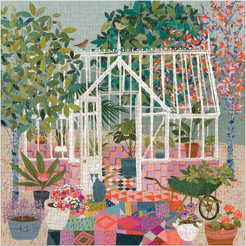 GREENHOUSE GARDENS 500 PIECE JIGSAW PUZZLE - BALL. VICTORIA