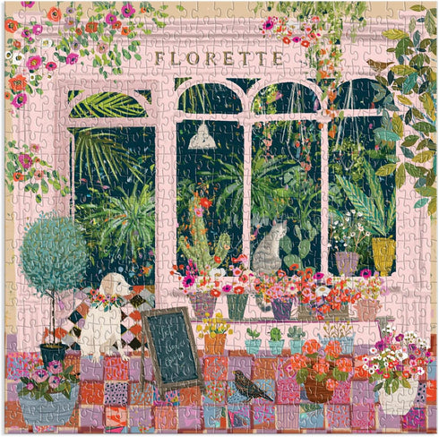 FLORETTE 500 PIECE JIGSAW PUZZLE - BALL. VICTORIA