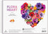 FLORA HEART 750 PIECE SHAPED JIGSAW PUZZLE - REAM. JULIE SEABROOK