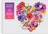 FLORA HEART 750 PIECE SHAPED JIGSAW PUZZLE - REAM. JULIE SEABROOK