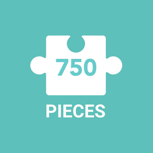 FLORA HEART 750 PIECE SHAPED JIGSAW PUZZLE - REAM. JULIE SEABROOK