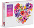FLORA HEART 750 PIECE SHAPED JIGSAW PUZZLE - REAM. JULIE SEABROOK