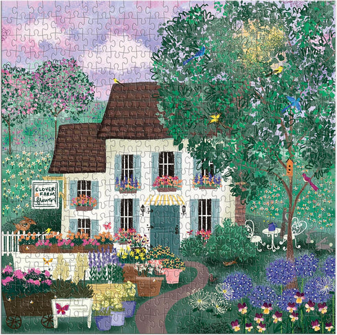 JOY LAFORME GARDEN PATH 500 PIECE JIGSAW PUZZLE - LAFORME. JOY