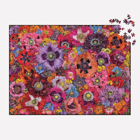 BEES IN THE POPPIES 1000 PIECE JIGSAW PUZZLE - LITTEN. TROY