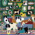 LOUNGE DOGS 500 PIECE JIGSAW PUZZLE - GALISON; BENTLEY. ANNE