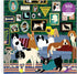 LOUNGE DOGS 500 PIECE JIGSAW PUZZLE - GALISON; BENTLEY. ANNE