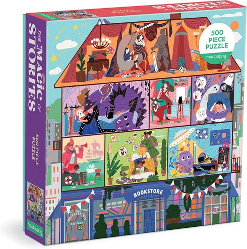 THE MAGIC OF STORIES 500 PIECE FAMILY JIGSAW PUZZLE - SUN. JIALEI