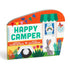 HAPPY CAMPER SHAPED BOARD BOOK- HOFFMAN. JILANNE; HARRISON. ERICA