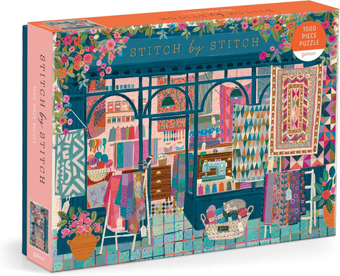 STITCH BY STITCH 1000 PIECE JIGSAW PUZZLE - BALL. VICTORIA