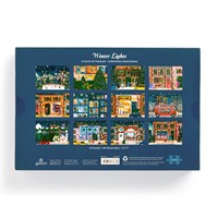 WINTER LIGHTS 12 DAYS OF PUZZLES HOLIDAY COUNTDOWN - LAFORME. JOY