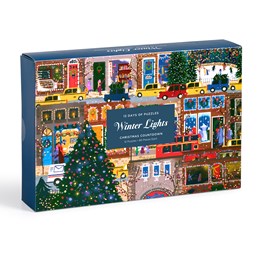 WINTER LIGHTS 12 DAYS OF PUZZLES HOLIDAY COUNTDOWN - LAFORME. JOY