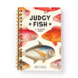 JUDGY FISH STICKER BOOK - BRASS MONKEY