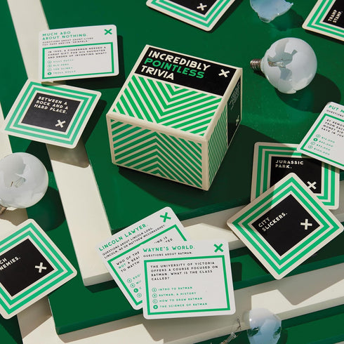 INCREDIBLY POINTLESS TRIVIA - BRASS MONKEY