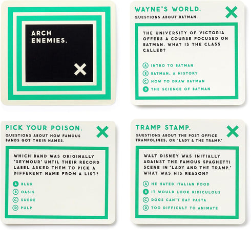 INCREDIBLY POINTLESS TRIVIA - BRASS MONKEY