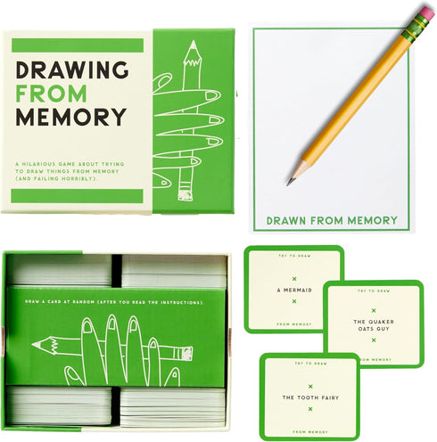 DRAWING FROM MEMORY GAME - BRASS MONKEY