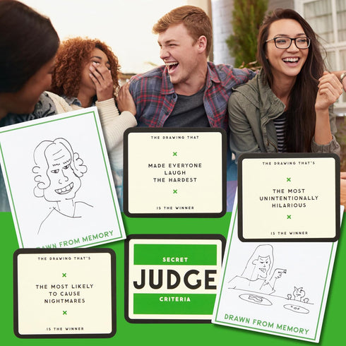 DRAWING FROM MEMORY GAME - BRASS MONKEY