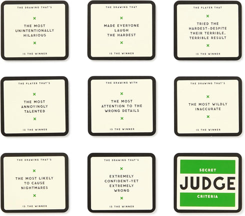 DRAWING FROM MEMORY GAME - BRASS MONKEY