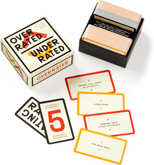 OVERRATED/UNDERRATED SOCAIL GAME - BRASS MONKEY