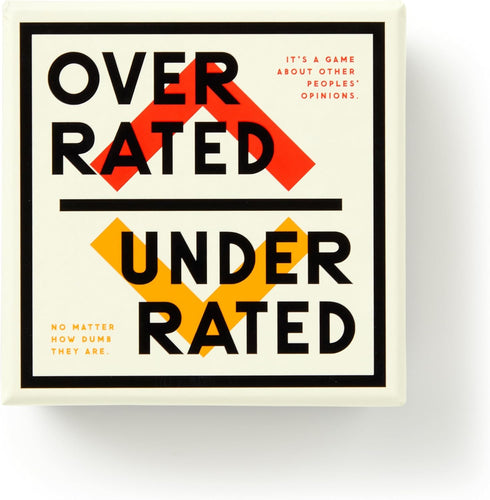 OVERRATED/UNDERRATED SOCAIL GAME - BRASS MONKEY