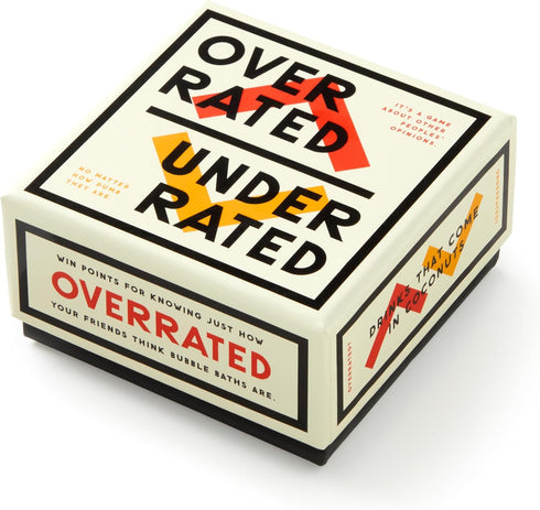 OVERRATED/UNDERRATED SOCAIL GAME - BRASS MONKEY