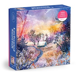 ENCHANTED SNOWFALL 1000 PIECE JIGSAW PUZZLE - PODER. LAIVI