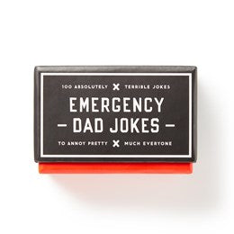 EMERGENCY DAD JOKES (CARDS) - BRASS MONKEY