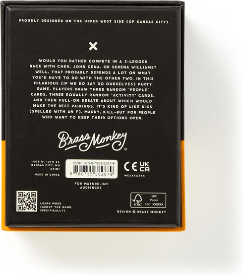 OF ALL THE PEOPLE SOCIAL GAME - BRASS MONKEY