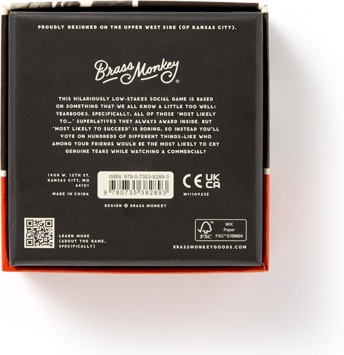 WITHOUT A DOUBT SOCIAL GAME - BRASS MONKEY