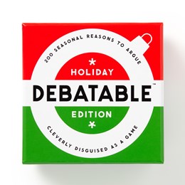 DEBATABLE HOLIDAY EDITION SOCIAL GAME - BRASS MONKEY