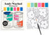 ANDY WARHOL PAINTING KIT - MUDPUPPY